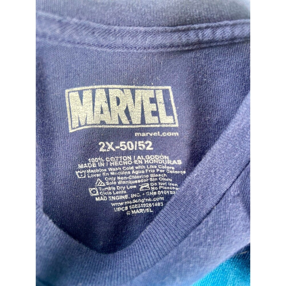 Men’s 2XL Marvel Tee Shirt Captain America - Picture 4 of 4
